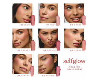 Blush Selfglow polyvalent, longue tenue et facile à utiliser Paese - 4