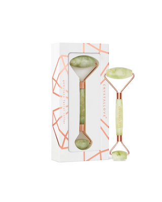 Masseur facial en jade - Pierre naturelle de jeunesse Rouleau de jade Crystallove - 1