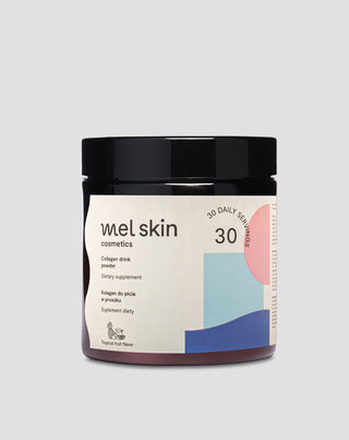 Poudre de collagène de poisson 5000 mg pour une belle peau, des cheveux, des ongles et des articulations saines avec de la glucosamine et de la vitamine C Mel Skin - 1