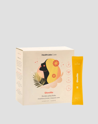 Health Labs Care GlowMe Drink Collagène saveur ananas-mangue 30 sachets - 1