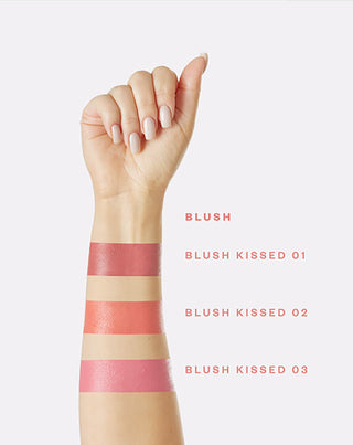 Kremowy róż do policzków w odcieniu koralowym Blush kissed 02 Paese - 3