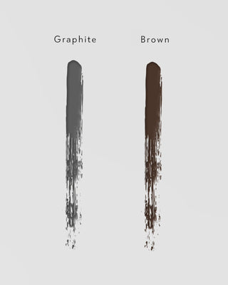 Crayon à sourcils graphite Nutridome avec pinceau et pointe de précision à l'huile de ricin - 4