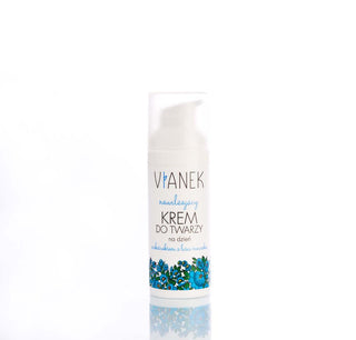 Crème visage hydratante à l'extrait de feuille de pissenlit pour peaux sèches et sensibles Vianek - 1