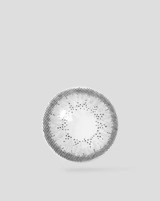 Lentilles mensuelles grises graphite à correction nulle Gray Moons No. 3 Ovio - 2