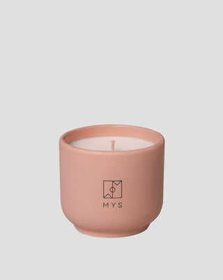 Mys pepermuntgeurende sojakaars in een keramische pot - 2
