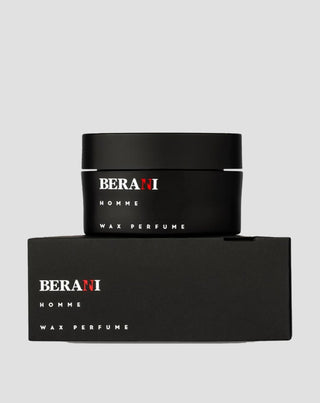 Cire parfumée fondante au parfum de beurre de mangue, de bois de santal, de vanille et de tabac Berani - 1