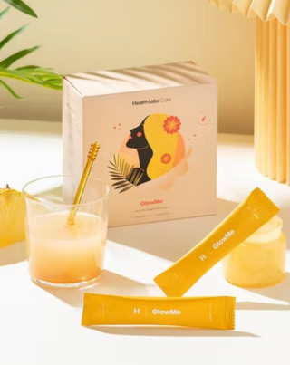 Health Labs Care GlowMe Drink Collagène saveur ananas-mangue 30 sachets - 3