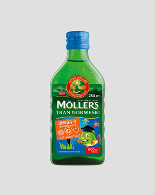 Moller's Noorse Fruitsmaak Tranium met 600 IE vitamine D3 - 1