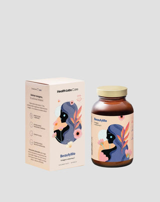 Complément alimentaire au collagène avec vitamine C et extrait de rose sauvage BeautyMe Health Labs Care - 1