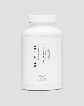 Butyrate de sodium 620 mg/jour pour les troubles intestinaux, inflammatoires et de la flore bactérienne Nutridome 180 pièces - 1