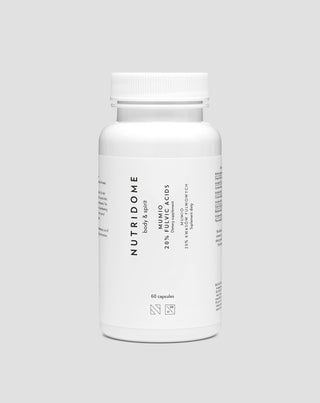 Mumio 20% fulvozuren met piperine voor weerstand en energie Nutridome 60 capsules - 1