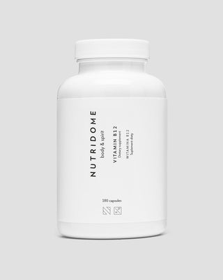 Nutridome vitamine B12 voor immuniteit, vermoeidheid en werking van het zenuwstelsel 180 capsules - 1