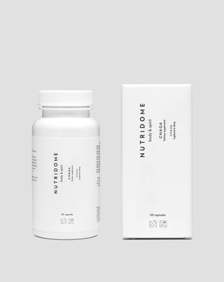 Chaga pour l'immunité, le fonctionnement gastro-intestinal et le système nerveux Complément alimentaire Nutridome 60 pièces - 2