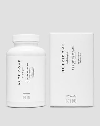 Butyrate de sodium 620 mg/jour pour les troubles intestinaux, inflammatoires et de la flore bactérienne Nutridome 180 pièces - 3