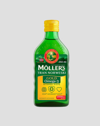Gold Moller's Norwegian Tranium met citroensmaak met 2000 IE vitamine D3 - 1