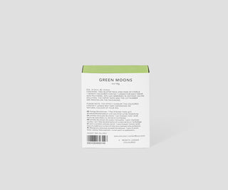 Lentilles mensuelles vertes à correction zéro et bandes argentées Green Moons No. 3 Ovio - 3