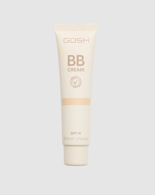 Gosh BB Cream 02 Beige 3in1 Base Foundation Cream voor imperfecties en het corrigeren van de huidskleur - 1