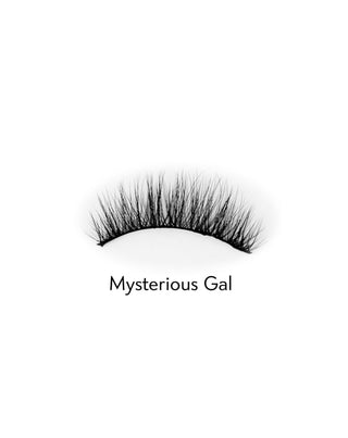 Bandes de faux cils 2D Bamm!Lashes Mysterious Gal pour une utilisation répétée - 2