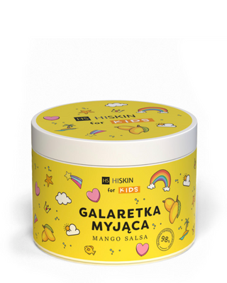 Gel lavant pour le bain pour bébé HiSkin for Kids mangue salsa jaune - 1