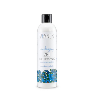 Gel douche hydratant Vianek pour peaux sèches et sensibles à l'extrait de pétasite - 1