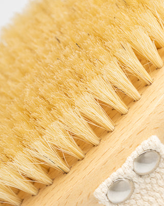 Uddo massageborstel van natuurlijk zwijnenhaar voor het lichaam - 2