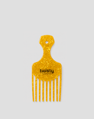 Verticale kam voor het creëren van volume en het liften van krullend haar Twisty - 1