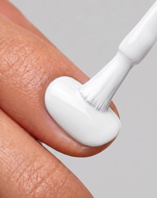 Hybrid nagellak UV/LED White Classic 001 Nutridome - 3