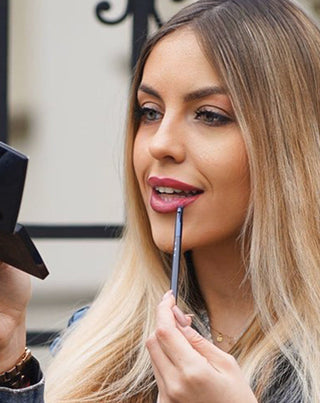 Zeg Make-up lippenkwast met synthetische haren en een gecontourde punt nr. 2 - 2