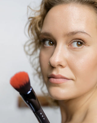 Say Makeup foundationkwast met twee haarlengtes voor het opbouwen van dekking nr. 8 - 2