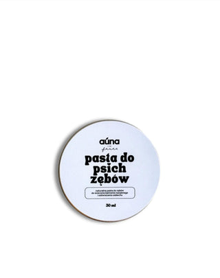 Le dentifrice Auna For Fauna à la noix de coco et à la banane pour chiens neutralise les odeurs et élimine le tartre 30 ml - 1