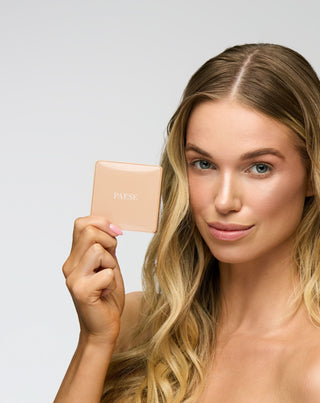 Selfglow pressed bronzer 02 Warm met actieve ingrediënten voor gezichtscontouring Paese - 3