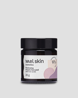 Mel Skin peeling enzymatique éclaircissant pour le visage aux acides de fruits - 1