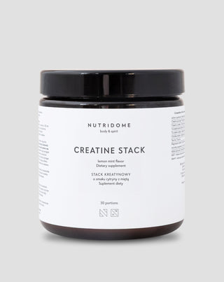Creatinestack met magnesium, ALA-zuur en taurine voor stabiele energie en vitaliteit Nutridome 300g - 3