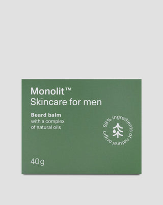 Voedende en hydraterende baardbalsem met Monolit natuurlijk oliecomplex - 2