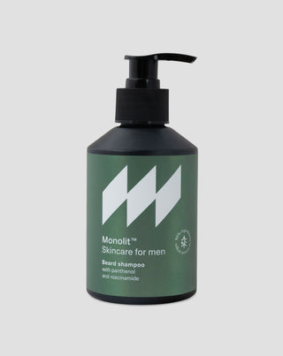 Baardshampoo met panthenol en niacinamide om de baard te reinigen en verzorgen Monolit - 1