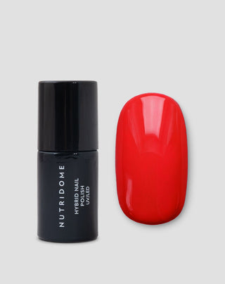 Hybrid nagellak UV/LED Red Velvet 016 Nutridome - 1