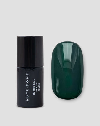 Hybrid nagellak UV/LED Viridian Green 019 Nutridome - 1