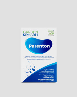 GardenPharm Parenton vruchtbaarheidsondersteunende tabletten voor mannen 60 capsules - 1