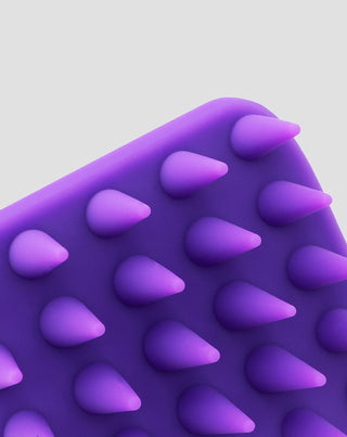 Masseur de cuir chevelu en silicone souple et rotatif pour stimuler la microcirculation - 2