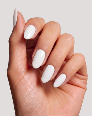 Hybrid nagellak UV/LED White Classic 001 Nutridome - 2