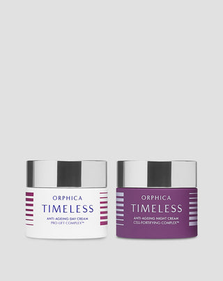 Set cosmetica voor de rijpere huid: dagcrème met SPF 20 en nachtcrème Orphica - 1