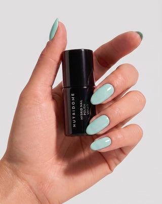 Hybrid nagellak UV/LED Pistachio Cream 002 Nutridome - 5