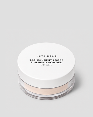 losse, transparante afwerkpoeder met een zijdezachte finish van Nutridome - 1