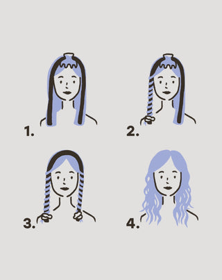 Rouleau en soie pour boucler les cheveux sans sensation de chaleur (No) Heat Twisty - 4