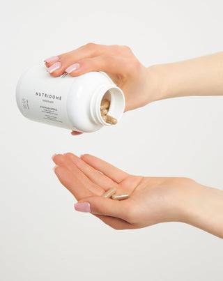 Comprimés anti-stress au ginseng indien Ashwagandha Nutridome 180 capsules - 2