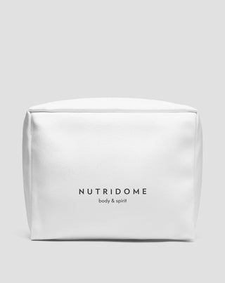 Trousse de maquillage spacieuse Nutridome en simili cuir - 1