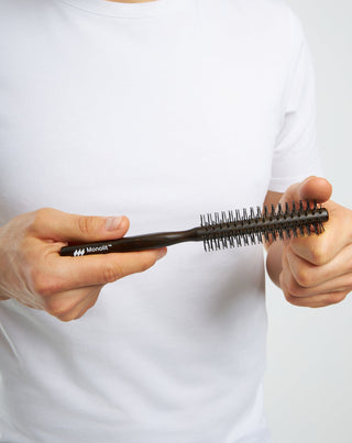 Brosse à cheveux Quiff en bois de hêtre Monolith - 2