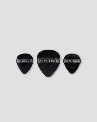 Poederdons Set voor precieze make-up applicatie, 3 stuks, herbruikbaar Nutridome - 1