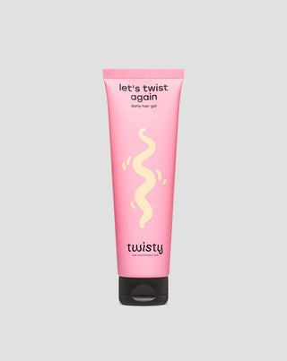 Gel coiffant hydratant et adoucissant pour cheveux bouclés, formule légère de Twisty - 1