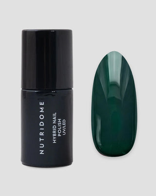 Hybrid nagellak UV/LED Viridian Green 019 Nutridome - 1